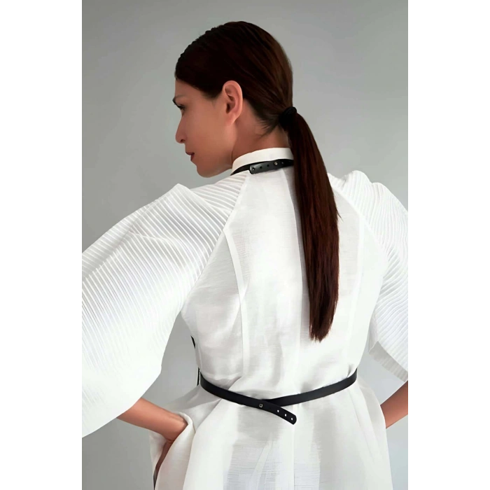 Gömlek Üzeri Deri Aksesuar, Şık Deri Harness - APFT601