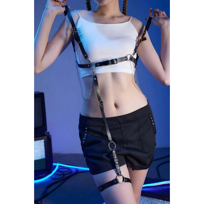 Günlük Kullanıma Sık Seksi Harness - APFT802