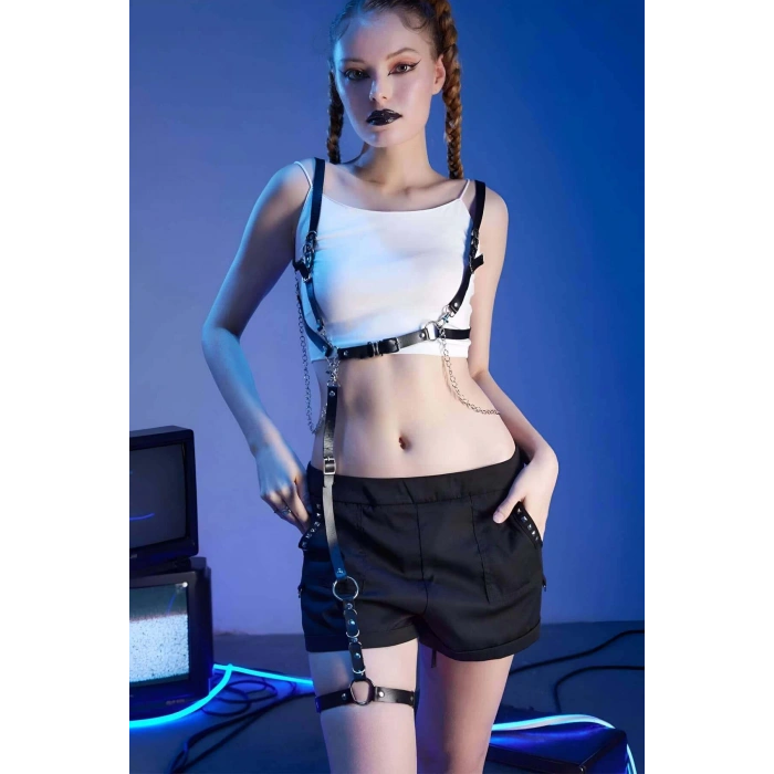 Günlük Kullanıma Sık Seksi Harness - APFT802