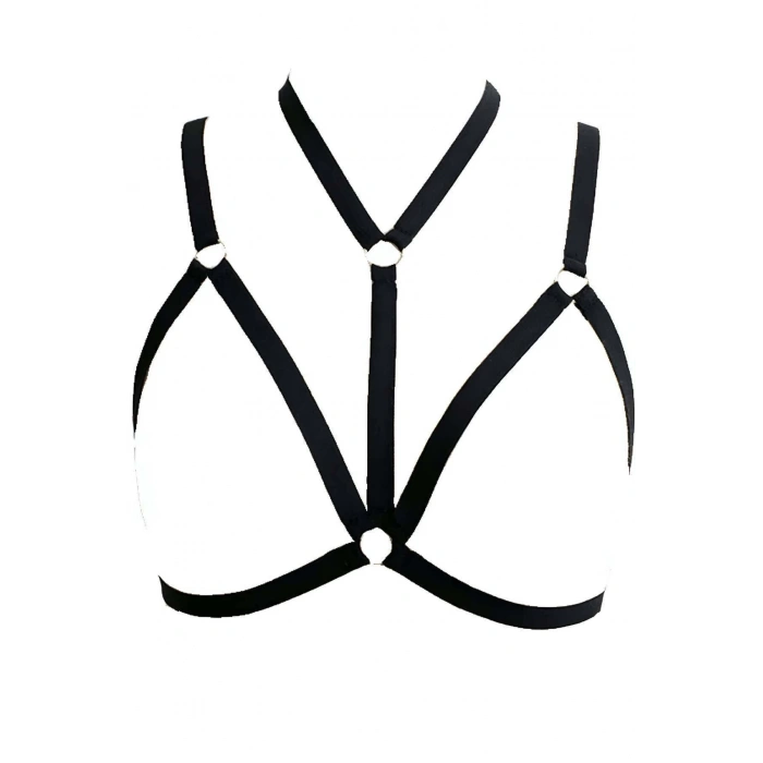 İç Giyim Seksi Aksesuar Beyaz Harness - APFT93