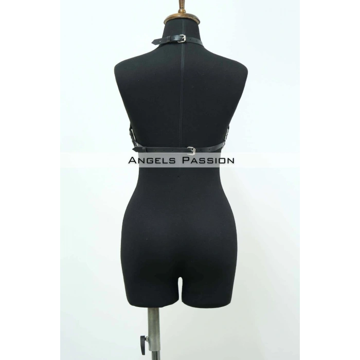 Kadın Deri Fantazi Sütyen Giyim - APFT1408