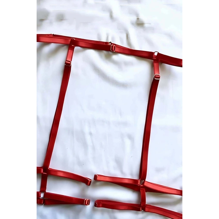 Lastikli Seksi Jartiyer Harness - APFT44