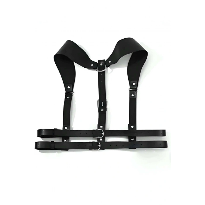 Omuzdan Askılı Ayarlanabilir Şık Deri Kemer - APFT966