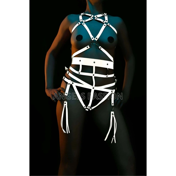 Püsküllü Harness Takım Tiktok Dans Ürünleri - APFT402