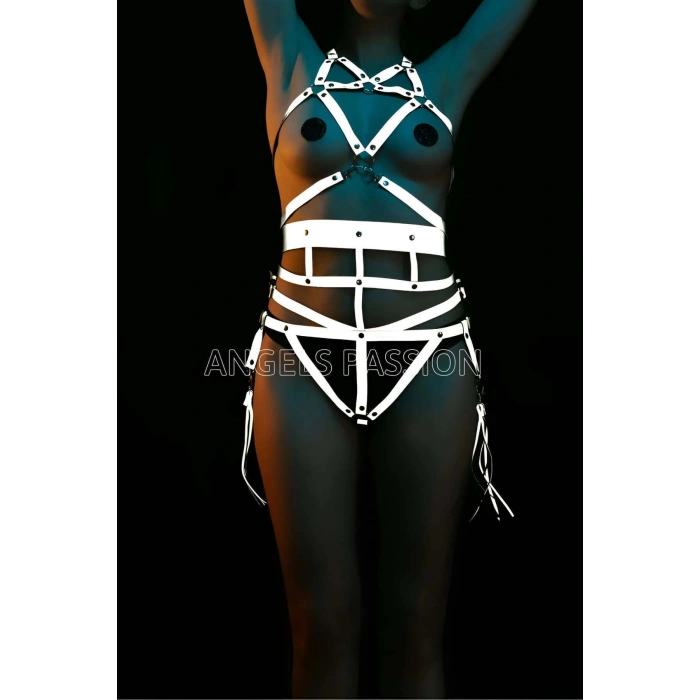 Püsküllü Harness Takım Tiktok Dans Ürünleri - APFT402