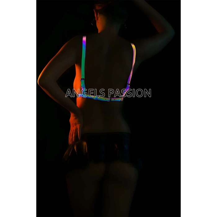 Renkli Göğüs Üzeri Reflektörlü Harness
