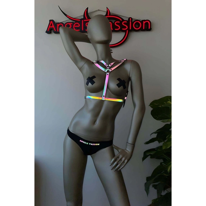 Renkli Göğüs Üzeri Reflektörlü Harness