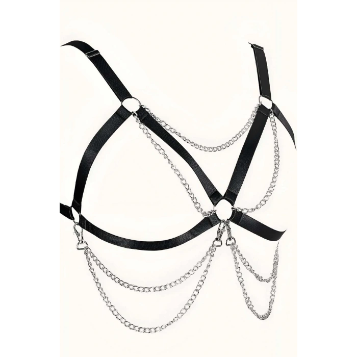 Seksi Lastik Göğüs Harness - APFT799
