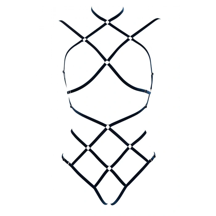 Seksi Lastik Harness Fantazi İç Giyim - APFT337