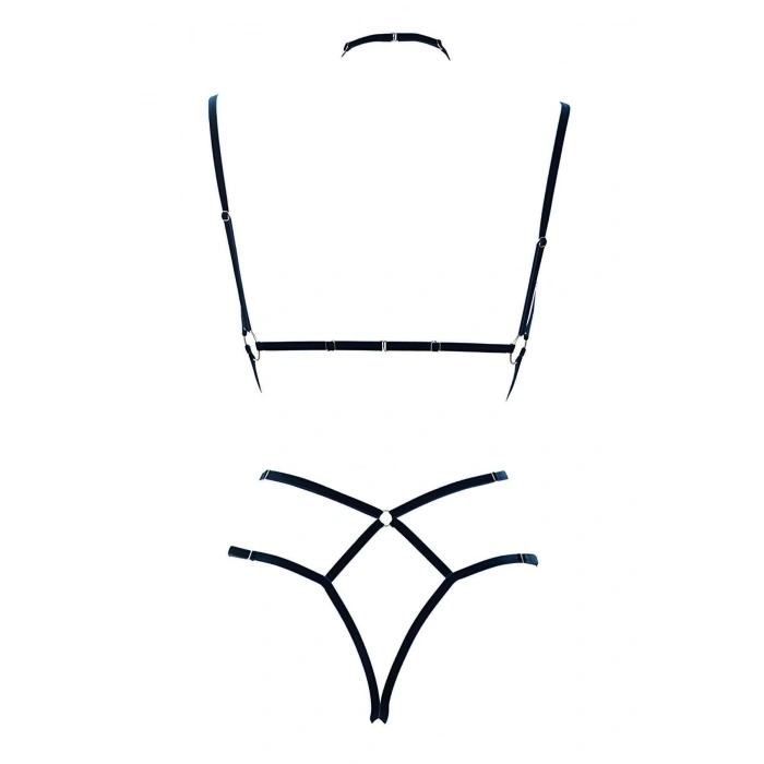 Seksi Lastik Harness Fantazi İç Giyim - APFT337