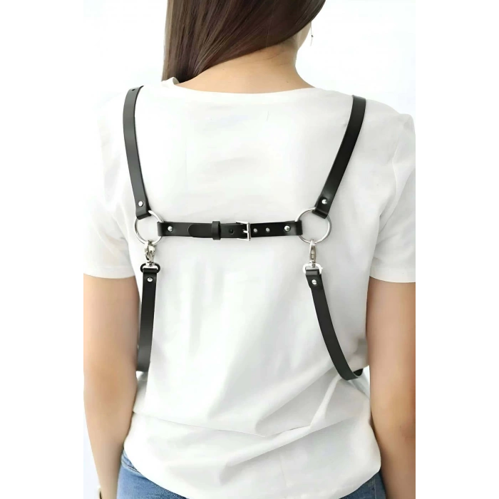 Şık Deri Kadın Kemer, Elbise Üzeri Deri Kemer - APFT1094