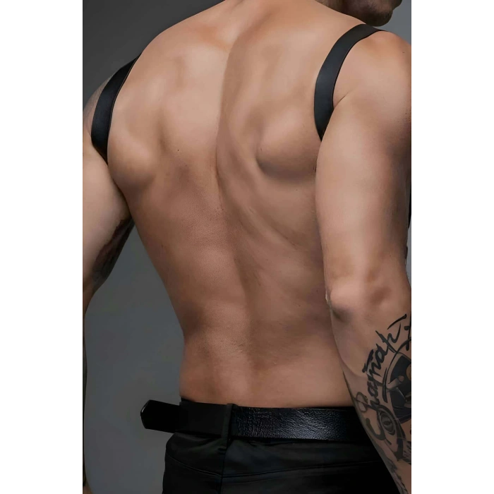 Şık Erkek Göğüs Kemer, Gömlek Üzeri Erkek Kemer, Fantezi Erkek Deri Giyim - APFTM155