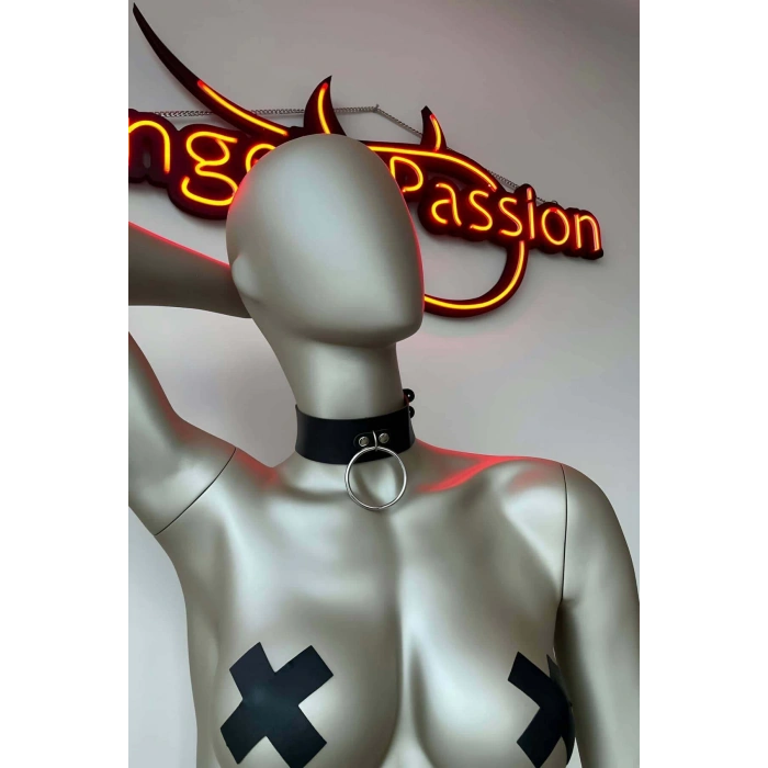 Siyah Deri Tasma - Bileklik Takım - APFT522