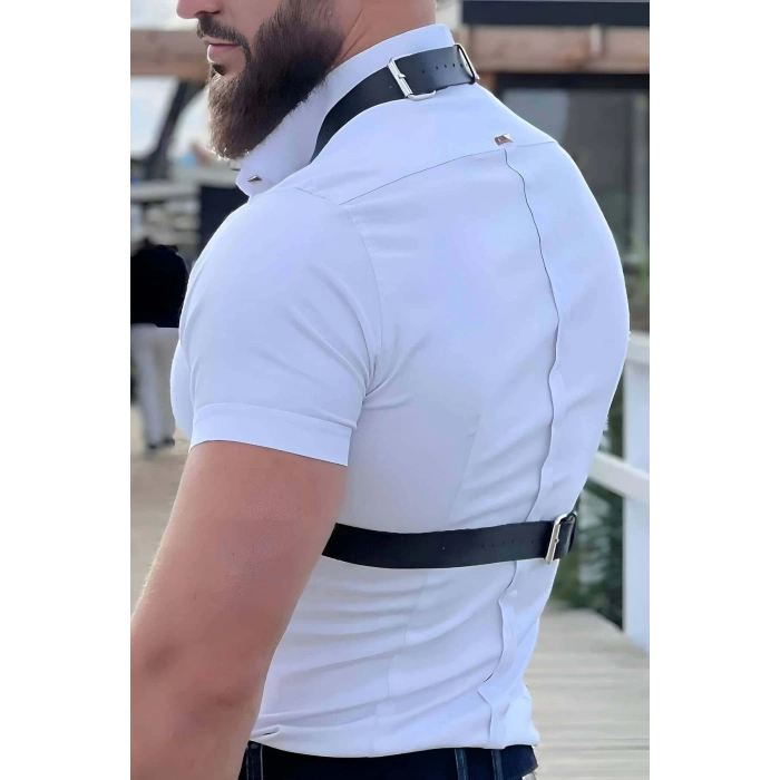 Tarz Deri Erkek Kemer, Erkek Gömlek Üzeri Kemer, Şık Erkek Kemer Aksesuar - APFTM129