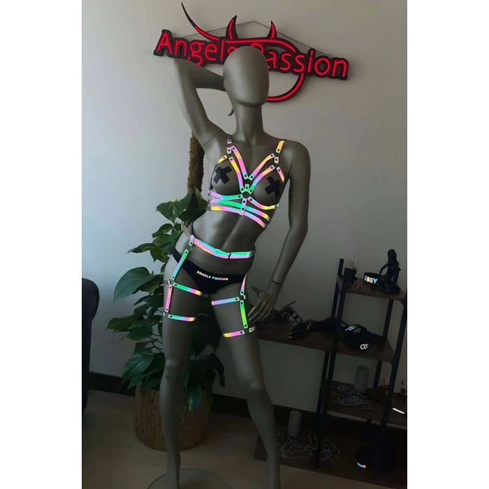 Tik Tok Videoları İçin Özel Reflektörlü Harness - APFT303