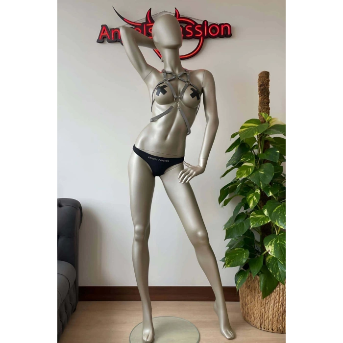 V-Log Elbise Aksesuarları Beyaz Reflektörlü Harness - APFT108