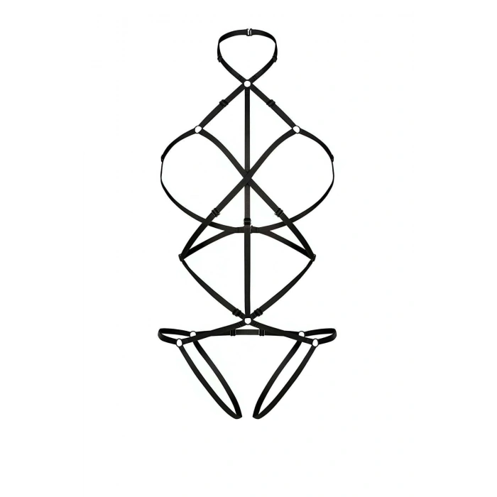 Vücudu Saran Seksi Harness - APFT37