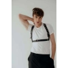 D Halka Detaylı Şık Erkek Harness - APFTM92