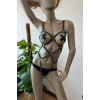 Dansçı Kıyafetleri - Karanlıkta Parlayan Reflektörlü Body Harness