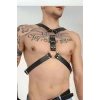 Deri Erkek Göğüs Kemer, Erkek Fantazi Aksesuar, Erkek Deri Aksesuar - APFTM148