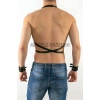 Deri Erkek Göğüs Üzeri Harness - APFTM80