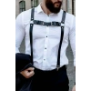 Deri Erkek Sırt Kemer, Erkek Harness, Erkek Gömlek Kemeri - APFTM130