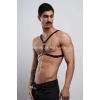 Erkek Deri Göğüs Harness, Erkek Fantazi Giyim, Clubwear, Partywear - APFTM44