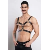 Erkek Deri Göğüs Harness, Erkek Parti Akseuar, Partywear - APFTM78