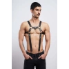 Erkek Göğüs Harness, Erkek Deri Pantolon Askısı, Erkek Clubwear - APFTM23