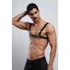 Erkek Gömlek Kemeri, Zincirli Göğüs Harness, Partywear, Clubwear - APFTM109