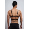 Erkek İç Giyim Seksi Fantazi Giyim - Erkek Deri Fantazi Giyim - Seksi Erkek Deri Harness - APFTM38