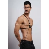 Erkek Omuz Harness - Seksi Erkek Deri Harness - Erkek Harness İç Giyim - APFTM28