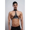 Erkek Parti Aksesuarı, Şık Deri Harness Kemer, Erkek Deri Göğüs Harness - APFTM113