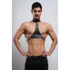 Erkek Parti Aksesuarı, Şık Deri Harness Kemer, Erkek Deri Göğüs Harness - APFTM113