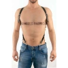 Fantezi Erkek Deri Vücut Aksesuar, Erkek İç Giyim - APFTM11