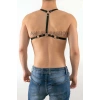 Göğüs Üzeri Lastik Harness - Seksi Erkek Lastik Harness Modelleri - Lastik Erkek İç Giyim - APFTM70