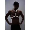 Karanlıkta Parlayan (Reflektörlü) Erkek Göğüs Harness, Erkek Parti Giyim - APFTM108