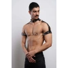 Kol - Boyun - ve Omuz Detaylı Şık Erkek Harness, Erkek Partywear - APFTM90