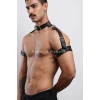 Kol - Boyun - ve Omuz Detaylı Şık Erkek Harness, Erkek Partywear - APFTM90