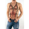 Lastik Erkek Harness - Özel Üretim Erkek Harness - Seksi Lastik Erkek Harness - APFTM64