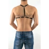 Lastik Erkek Harness - Özel Üretim Erkek Harness - Seksi Lastik Erkek Harness - APFTM64