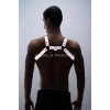 Reflektörlü (Karanlıkta Parlayan) Erkek Göğüs Harness, Reflektörlü Pantolon Askısı, Clubwear - APFTM23