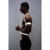 Reflektörlü Karanlıkta Yansıyan (Reflektörlü) Erkek Göğüs ve Pazu Harness Takım - APFTM15