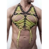 Seksi Erkek Üst Lastik Harness - APFTM59