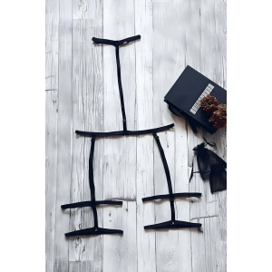 Bel - Boyun ve Bacaktan Bağlamalı Harness Jartiyer - APFT150