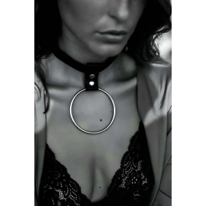 Büyük Halka Detaylı Şık Choker - APFT400