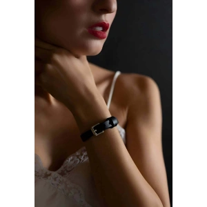 Deri Bileklik, Şık 1 cm Deri Bileklik - APFT1092