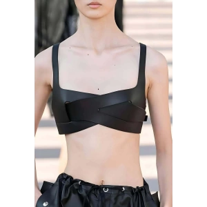 Deri Bra, Deri Sütyen Gögüs Harness - APFT1145