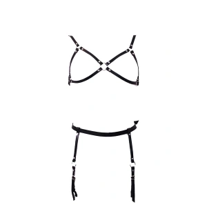 Deri Jartiyer Takım Harness - APFT228