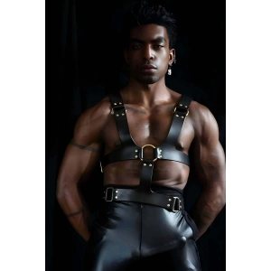 Erkek Deri Kemer, Şık Erkek Gömlek - T-Shirt Üzeri Kemer - APFTM119